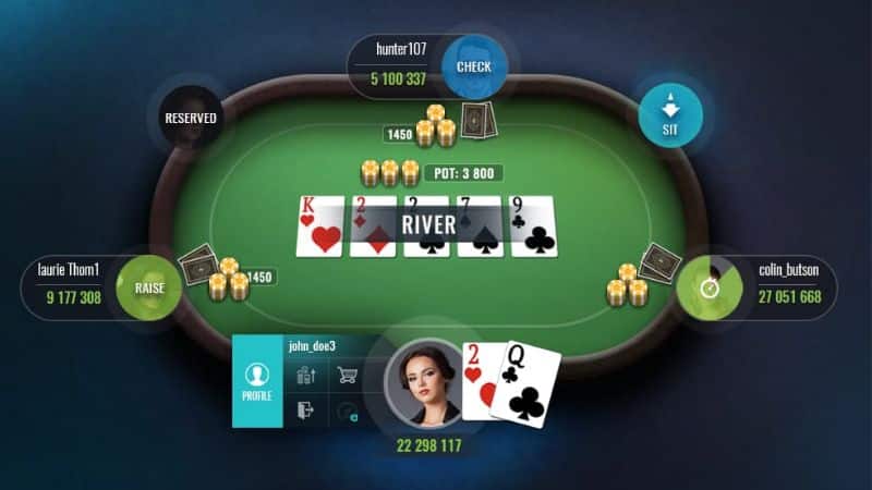 Trong Poker việc đọc được bài đối thủ là rất quan trọng